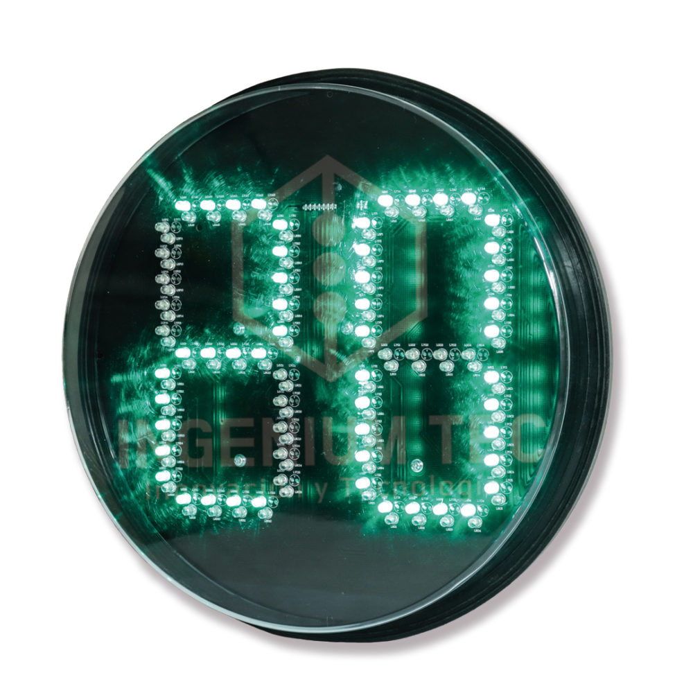 Ópticas LED Cuenta Regresiva 2 dígitos de 300mm