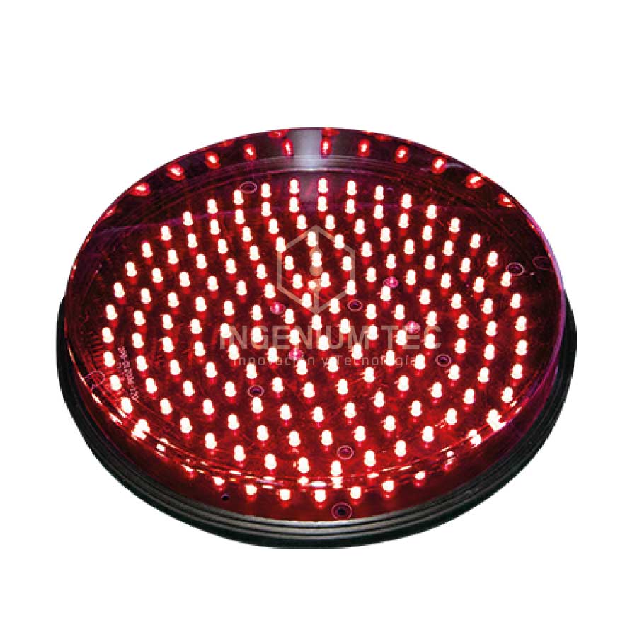 Ópticas LED rojo Semáforo de 300mm (120 Led´s)