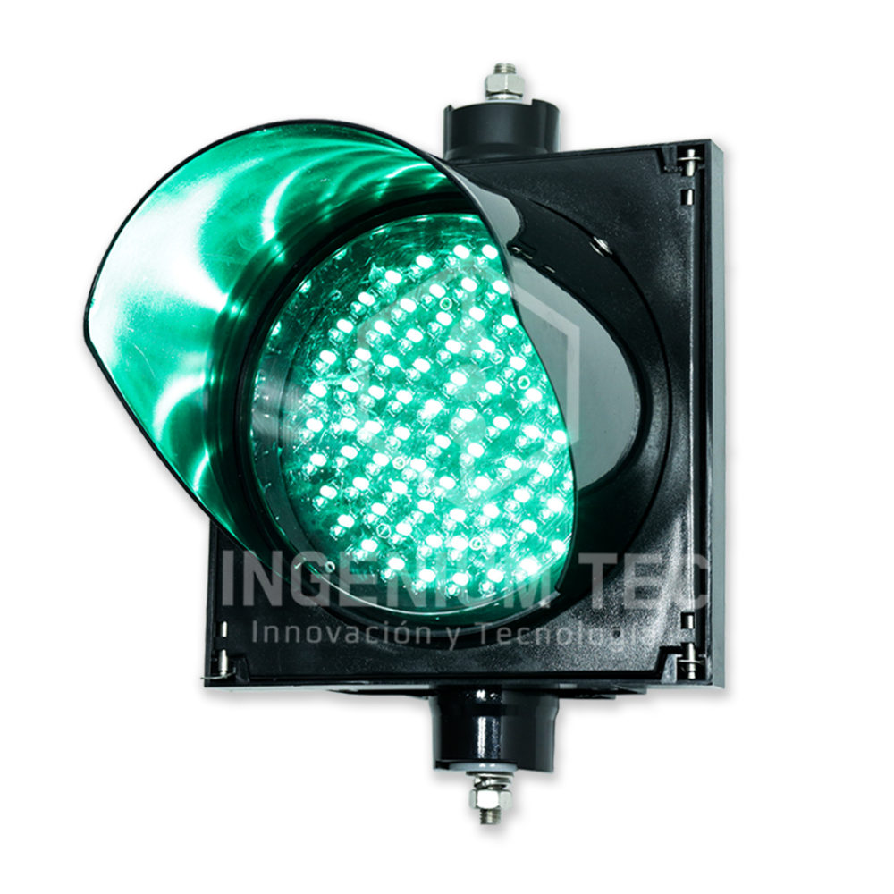 semáforo bicolor verde 200 1 luz