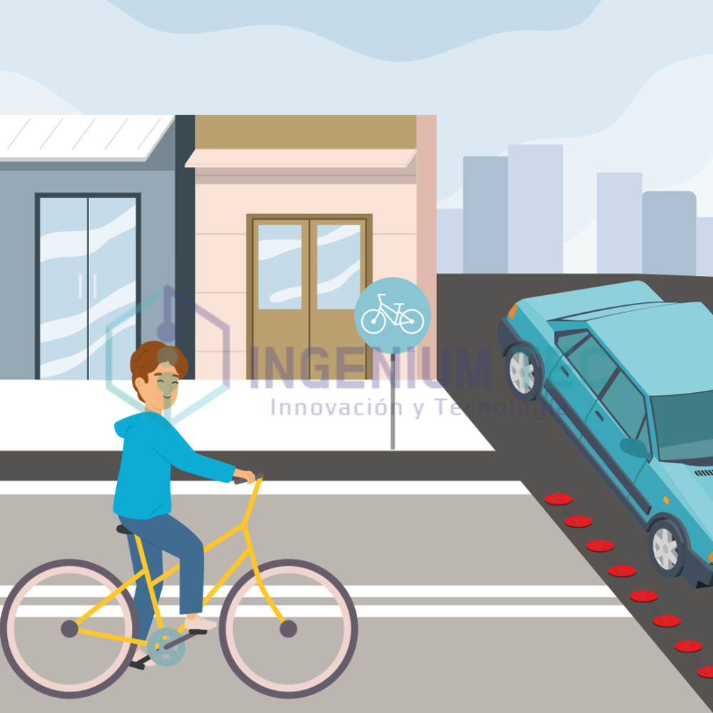 Semáforos Led de piso para peatones peaton y ciclistas ciclista